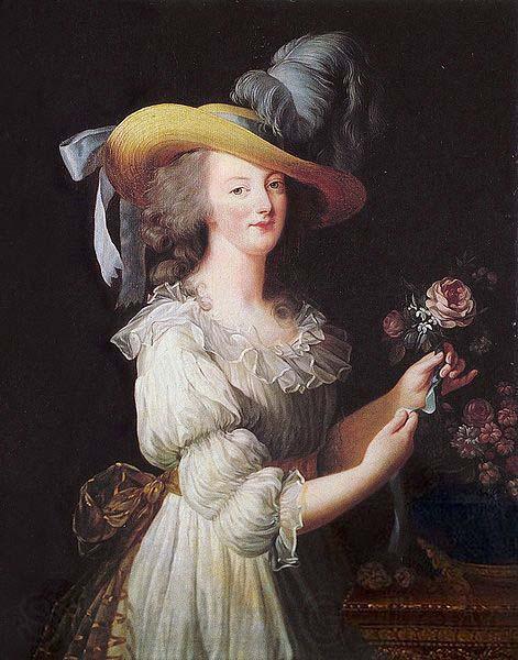 Elisabeth Louise Viegg-Le Brun Portrait of Marie Antoinette,